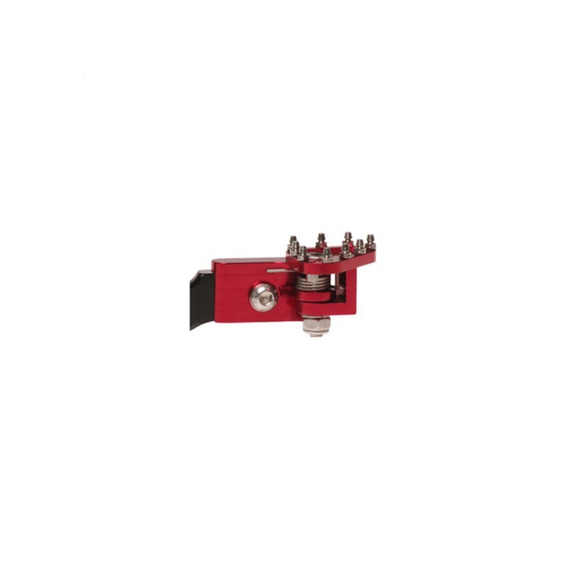 Embout De Rechange Flexible Cnc De Levier De Frein Arrière Rfx Pro (rouge)