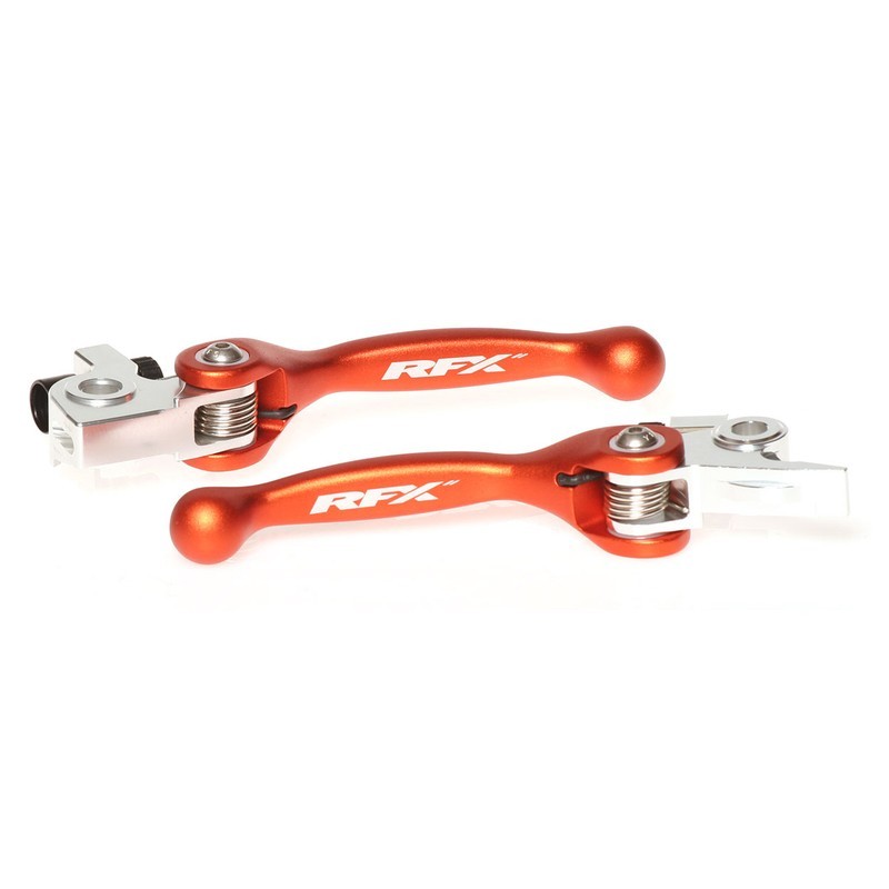 Ensemble De Leviers Flexibles Forgés Rfx Race (orange) Gas Gas Mc 125