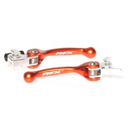 Ensemble De Leviers Flexibles Forgés Rfx Race (orange) Ktm 250 Exc