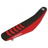 Housse de selle  Double Grip 3 rouge/noir Honda CRF450R