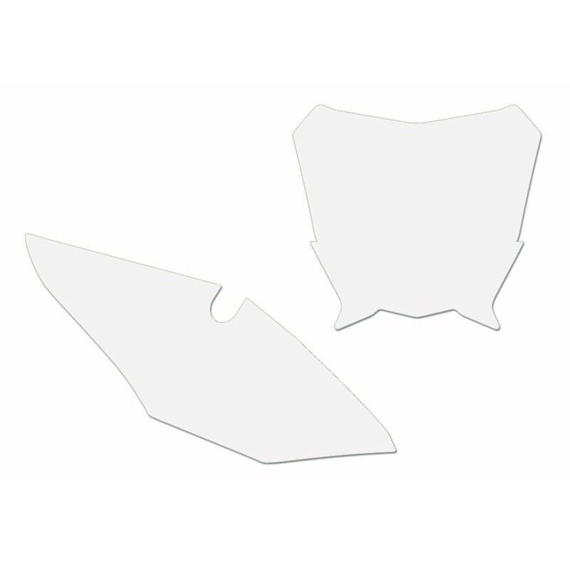 Fonds de plaque  blanc Honda CRF450R