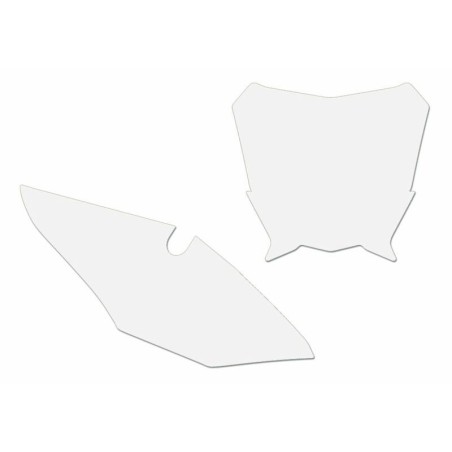 Fonds de plaque  blanc Honda CRF450R