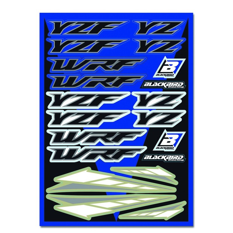 Planche de stickers  Yamaha