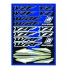 Planche de stickers  Yamaha