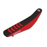 Housse de selle  Double Grip 3 noir/rouge Honda CRF450R