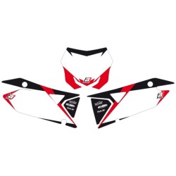 Fonds de plaque  Graphic blanc Suzuki RM-Z450