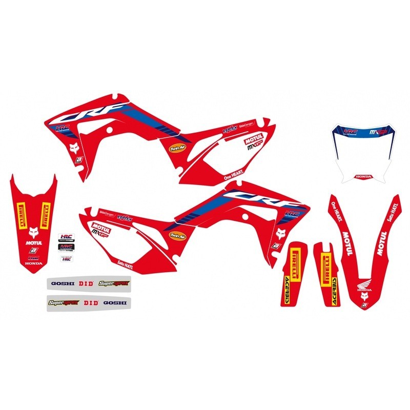 Kit déco complet  Replica Team HRC 23 Honda