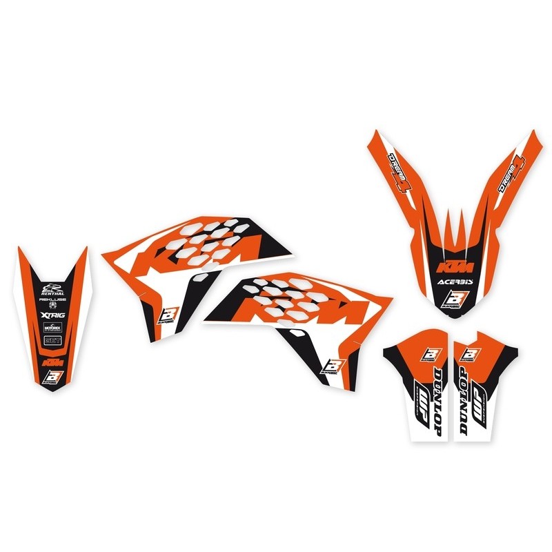 Kit déco complet   KTM SX/SX-F