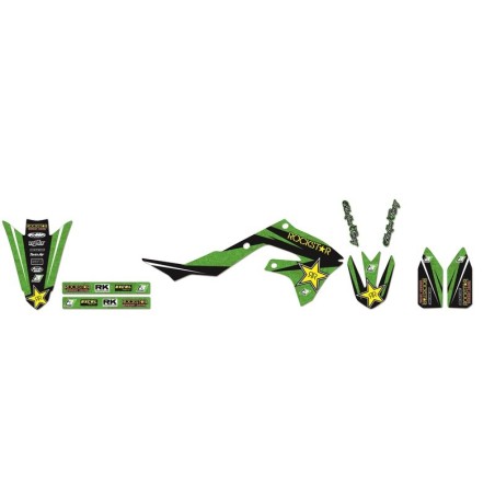 Kit déco complet  Rockstar Energy Kawasaki KX450