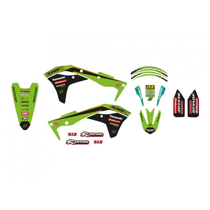 Kit déco complet  Replica Kawasaki 2020