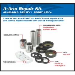 Kit Reconditionnement De Triangle Supérieur  Polaris Ranger 1000 Diesel Eps