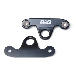 Platines Pour Sangles R&G Racing Noir - Kawasaki Zx-10r / Rr