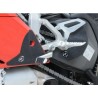 Adhésif Anti-Frottement R&G Racing Cadre/Bras Oscillant Noir 2 Pièces Ducati 1199/1299 Panigale