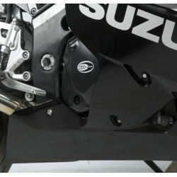 Couvre-Carter Droit R&G Racing Noir Suzuki Gsx-R750