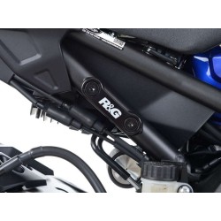 Caches Orifices De Repose-Pieds Arrière R&G Racing Gauche Et Droit Noir Yamaha Mt-10