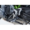 Adhésif Anti-Frottement R&G Racing Platine Talon Noir (2 Pièces) Kawasaki Z650