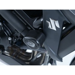 Tampons De Protection R&G Racing Aero Noir Suzuki Gsx-S750