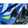 Tampons De Protection R&G Racing Aero Noir Suzuki Gsx-R1000