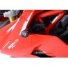 Tampons De Protection R&G Racing Aero Noir Sans Percage Ducati Supersport