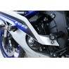 Tampons De Protection R&G Racing Aero Blanc Yamaha Yzf-R6