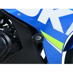 Tampons De Protection R&G Racing Aero Blanc (sans Perçage) Suzuki Gsx-R250