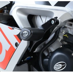 Tampons De Protection R&G Racing Aero Blanc Aprilia Rsv-4 R