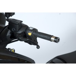 Embouts De Guidon R&G Racing Noir Yamaha