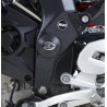 Insert De Cadre Gauche R&G Racing - Noir Bmw S1000xr