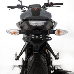 Support De Plaque R&G Racing Noir - Yamaha Mt-125