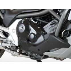 Couvre-Carter Droit R&G Racing Noir Honda Nc700x/S