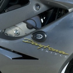 Tampons De Protection R&G Racing Aero Noir Triumph Daytona 675/R