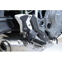 Adhésif Anti-Frottement R&G Racing Platine Talon Noir (2 Pièces) Kawasaki Z650