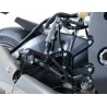 Commandes Reculées Multi-Positions R&G Racing Noir Yamaha R1/R1m