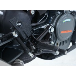 Adhésif Anti-Frottement R&G Racing Platine Talon Noir (2 Pièces) Ktm Duke 125