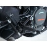 Adhésif Anti-Frottement R&G Racing Platine Talon Noir (2 Pièces) Ktm Duke 125