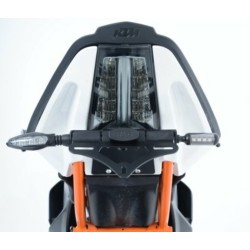 Support De Plaque R&G Racing Noir Ktm