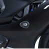 Tampons De Protection R&G Racing Aero Noir Yamaha Yzf-R6