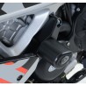 Tampons De Protection R&G Racing Aero Blanc Aprilia Rsv-4 R