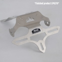 Support De Plaque R&G Racing Argent Ktm