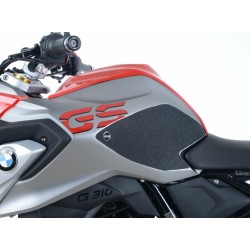 Kit Grip De Réservoir R&G Racing 2 Pièces Noir Bmw G310gs