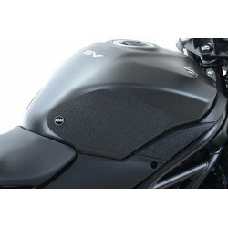 Kit Grip De Réservoir R&G Racing 2 Pièces Noir Suzuki Sv650