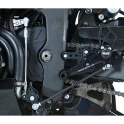 Commandes Reculées Multipositions R&G Racing Noir Honda Cbr600rr