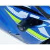 Tampons De Protection R&G Racing Aero Noir Suzuki Gsx-R1000