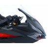 Cache-Orifices Rétroviseur R&G Racing - Noir Honda Cbr250rr