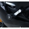 Tampons De Protection R&G Racing Aero Noir Sans Percage Yamaha Yzf-R6