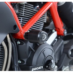 Tampons De Protection R&G Racing Aero Noir Ducati Monster 797