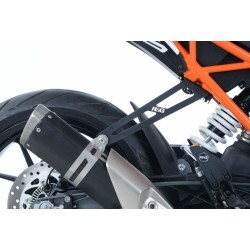 Kit Suppression Repose-Pieds Arrière R&G Racing Noir Ktm Duke 125