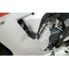 Tampons De Protection R&G Racing Aero Noir Mv Agusta