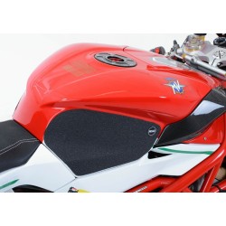 Kit Grip De Réservoir R&G Racing 2 Pièces Noir Mv Agusta F4rr