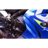 Couvre-Carter Droit (embrayage) R&G Racing Noir Suzuki Gsx-R1000